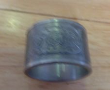 Vintage Ornate Napkin Ring