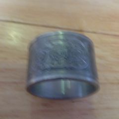 Vintage Ornate Napkin Ring
