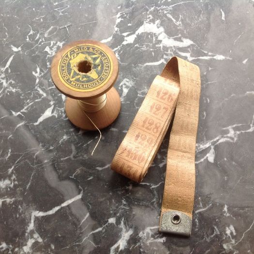 French Antique Vintage Napoleon III Era sewing set