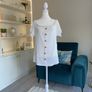 Brand-new Ladies Off the Should White Top from Pepco Image 3
