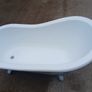 Cast iron slipper bath Image 8