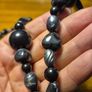 Vintage Beaded Black Necklace. Image 5