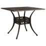 3 Piece Bistro Set Cast Aluminium Bronze Image 4
