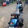 Fully Electric Chopper/Harley looks like a motorbike with matching side boxes Image 6