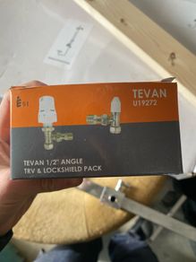Chrome radiator valves