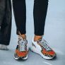 size 4-8 sneakers Leopard Mesh Image 4