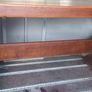 Antique 19th Century oak Monastery Table chunky well made solid with amazing patina comes with two large oak benches Image 10