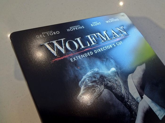 The Wolfman (2010) Blu Ray Steelbook (Extended Directors Cut) (Rare Debossed edition)