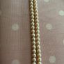 Double strand Faux pearls with Diamond clasp Image 4