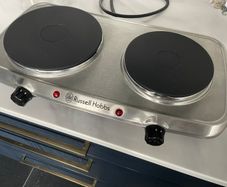 Russell Hobbs plug in 2 plate mini hob