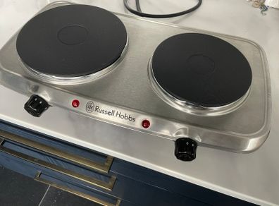 Russell Hobbs plug in 2 plate mini hob