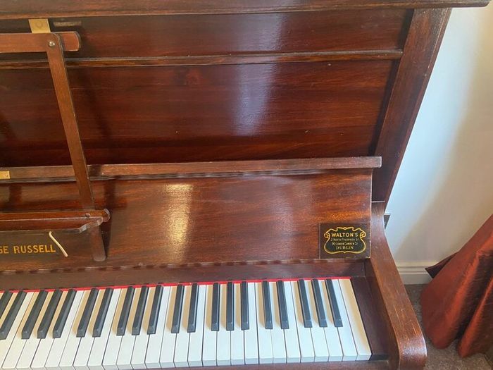 Piano and stool