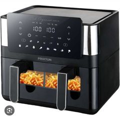 Prixton air fryer dual drawers 8 liter brand new
