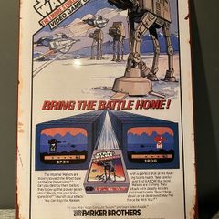 Star Wars empire strikes back game Tin metal sign