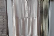 Beige Linen Dress
