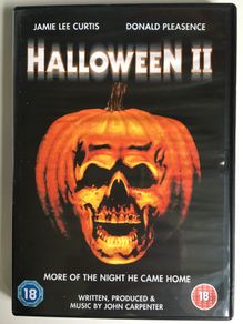 Halloween II [1978] Jamie Lee Curtis, Donald Pleasence & Dick Warlock [Movie DVD]