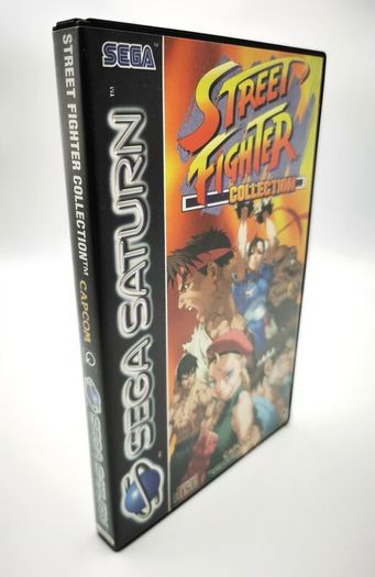 Street Fighter Collection Sega Saturn PAL