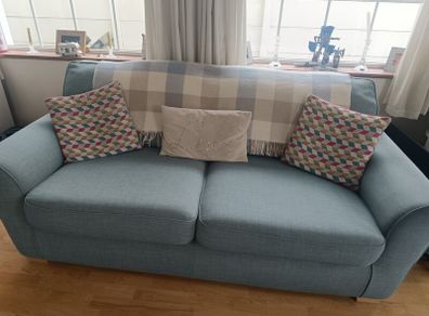 two seater couch and two chairs