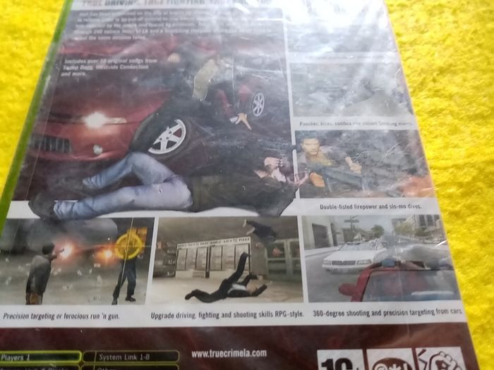 True Crime Streets of LA Brand new Xbox Original Games Original