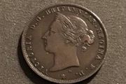 Jersey 1877 QV One twenty fourth of a Shilling