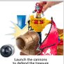 Fisher-Price Imaginext Preschool Toy Shark Bite Pirate Ship Playset with Figure & Accessories. Image 3