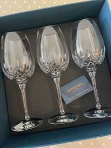 Waterford Crystal Lismore Essence White Wine Glasses Set of 6