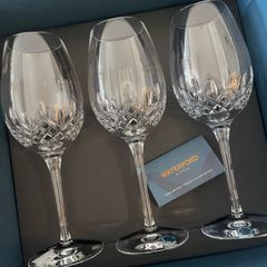 Waterford Crystal Lismore Essence White Wine Glasses Set of 6