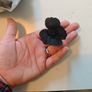 black flower head faux flowers artificial wholesale bundle Image 2