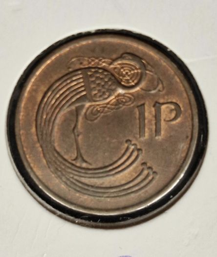 Ireland 1974 Excellent penny coin