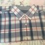 Tommy Hilfiger Mens blue Check long sleeve cotton shirt L 44in Chest Image 6