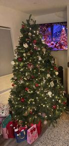 The Orchard 'the national tree company' 7.5ft feel real Newberry Spruce tree