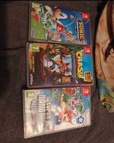 3 Nintendo Switch games