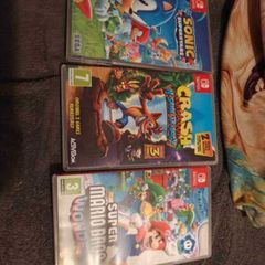 3 Nintendo Switch games