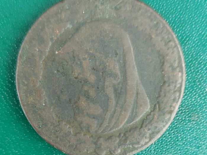 1787 Welsh Druid Penny Token In  Fine Condition