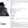 Plague Doctor Halloween Mask Image 2