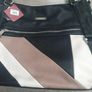 Black beige cream shoulder bag Image 5