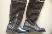 Mexx brown leather boots