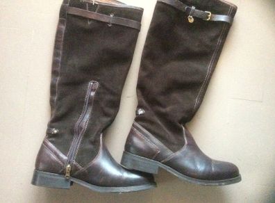 Mexx brown leather boots