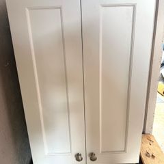 White kitchen cabinet