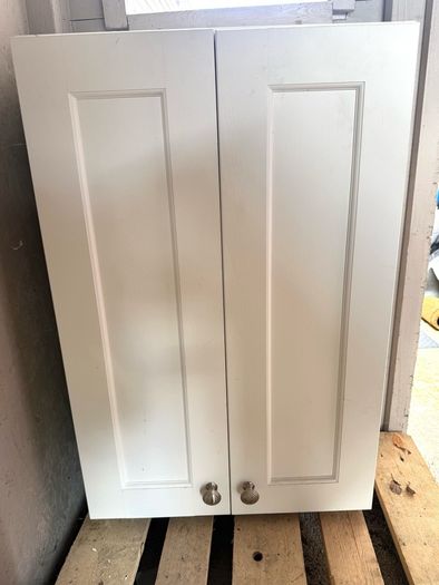 White kitchen cabinet