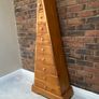Unique Solid Hardwood Pyramid Chest of Drawers Image 3