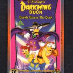 United Kingdom 50 unit Walt Disney Darkwing Duck Darkly Dawns The Duck Phone Card