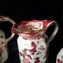 Masons Ironstone "Mandalay Red" Fenton Jug Image 2