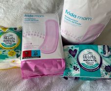 Frida and Lil-lets maternity pads