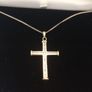 Sterling Silver Cross Necklace Image 2