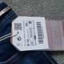 BNWT Zara baby girl jeans with floral lining 9-12mths Image 2
