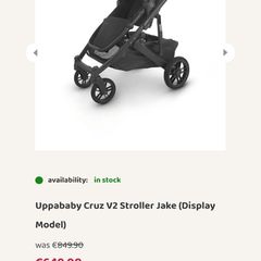 uppababy cruz v2 stroller