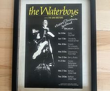 The Waterboys Old Tour Poster Advert