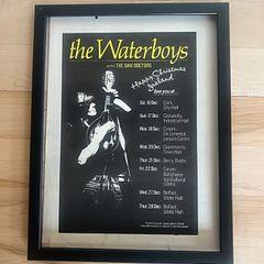The Waterboys Old  1989 Tour Poster Advert