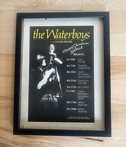 The Waterboys Old Tour Poster Advert